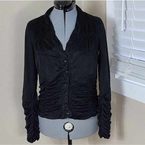 Miilla Jacket Sexy Felt Gothic Style No i036 - Picture 3 of 16